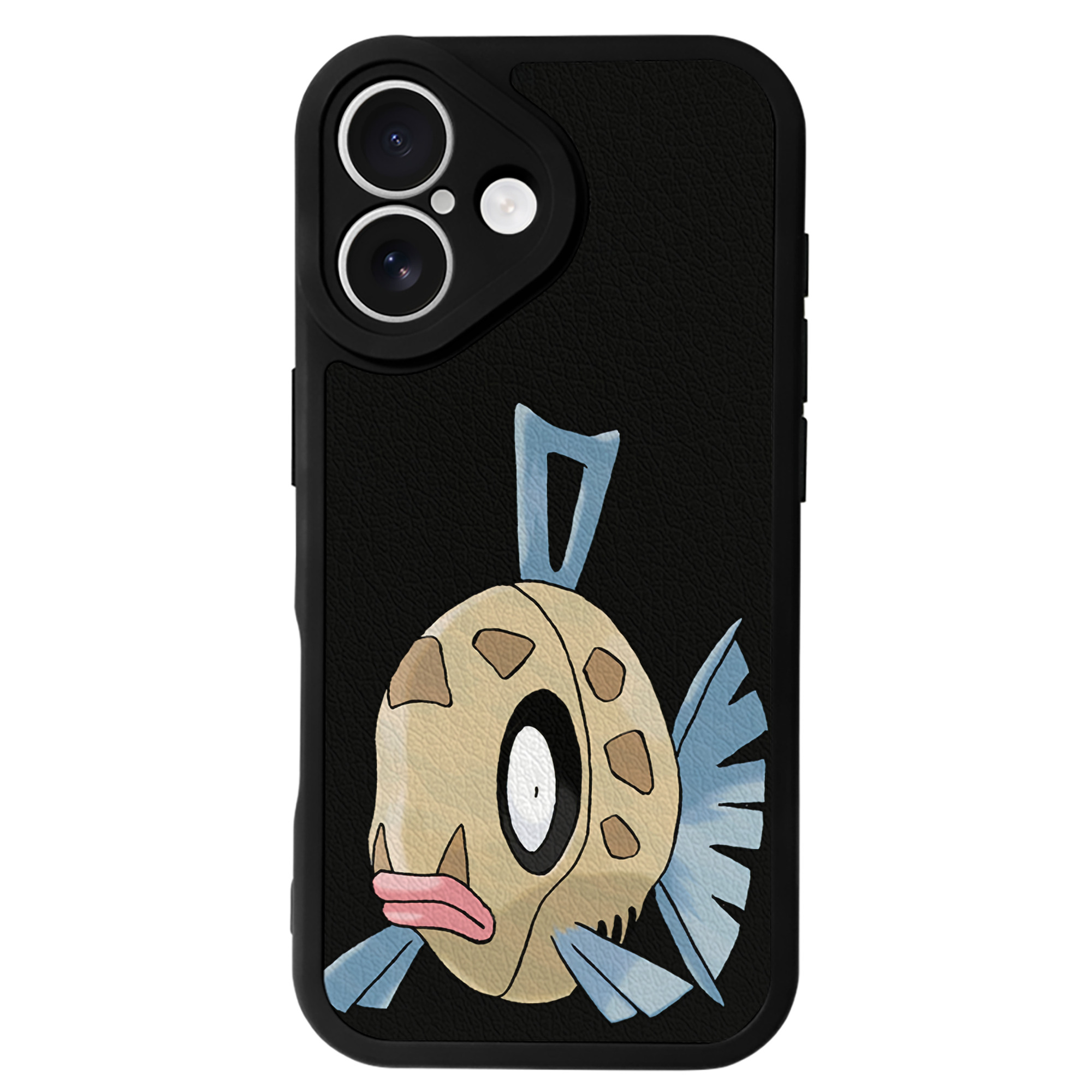 （画像用） ポケットモンスター Pokémon 【iPhone 16シリーズ対応】シリコンスマホケース（レザー調） 材質：シリコン